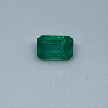 5.35ct octagonal green emerald-panna by 