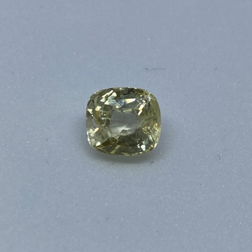 3.30ct square yellow yellow-sapphire-pukhraj by 