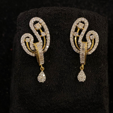 Mix Cut Diamond Earrings by 