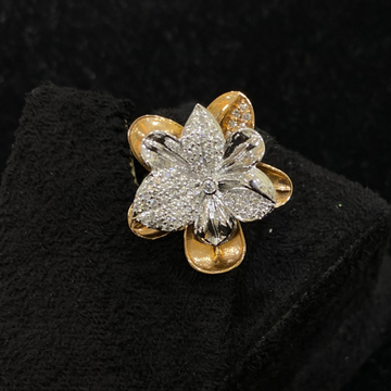 Floral Design Diamond Ring by 