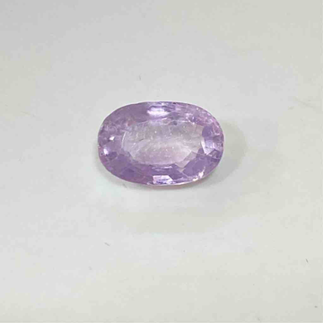 4.05ct oval pink sapphire by 