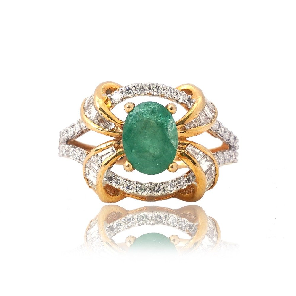 Dark Green Moissanite Ring 2carats Radiant Yellow Gold 14K Engagement Ring  Gold Jewelry for Bridal Women as Amazing Surprise - China Moissanite Green  Ring and Women Ring price | Made-in-China.com