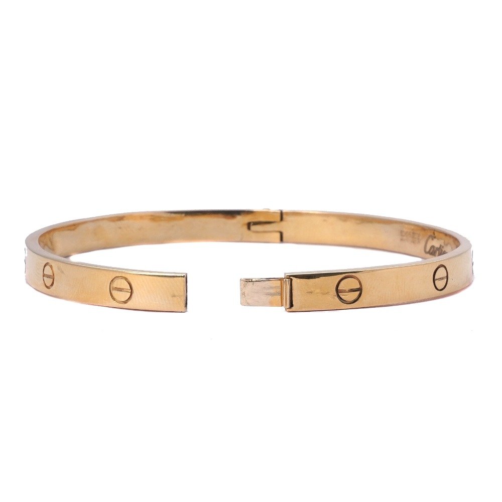 22K Gold Fancy Kada Bracelet