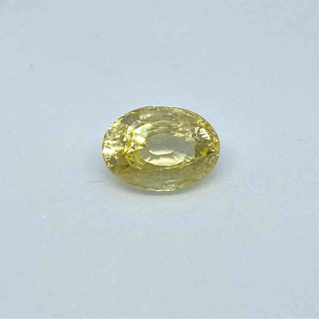 7.16ct oval yellow yellow-sapphire-pukhraj