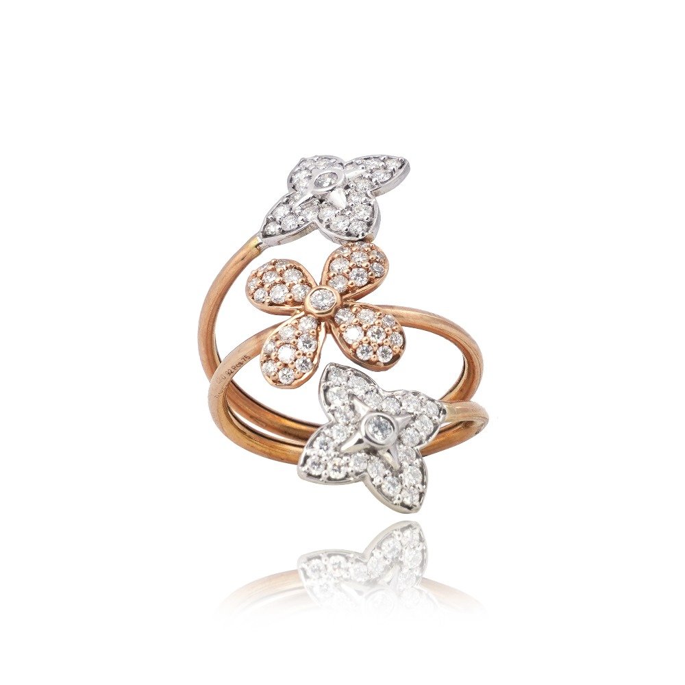 18KT Rose Gold Cocktail Ring