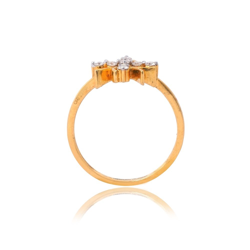 916 Gold Excusive Diamond Ring