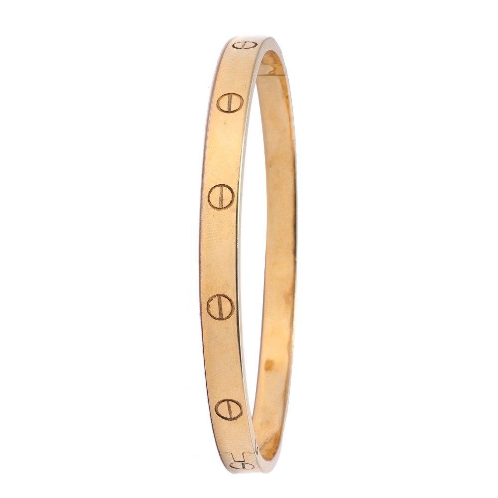 22K Gold Fancy Kada Bracelet